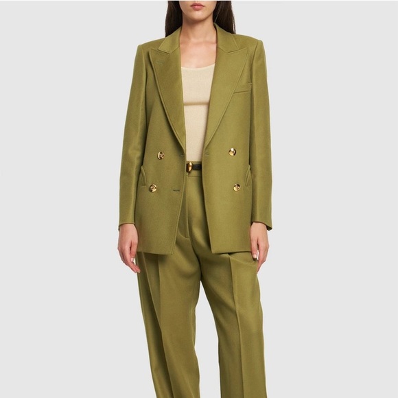 VIVIDLY STYLISH! BLAZÉ MILANO
Exit double-breasted wool blazer colour Bamboo - Picture 10 of 17